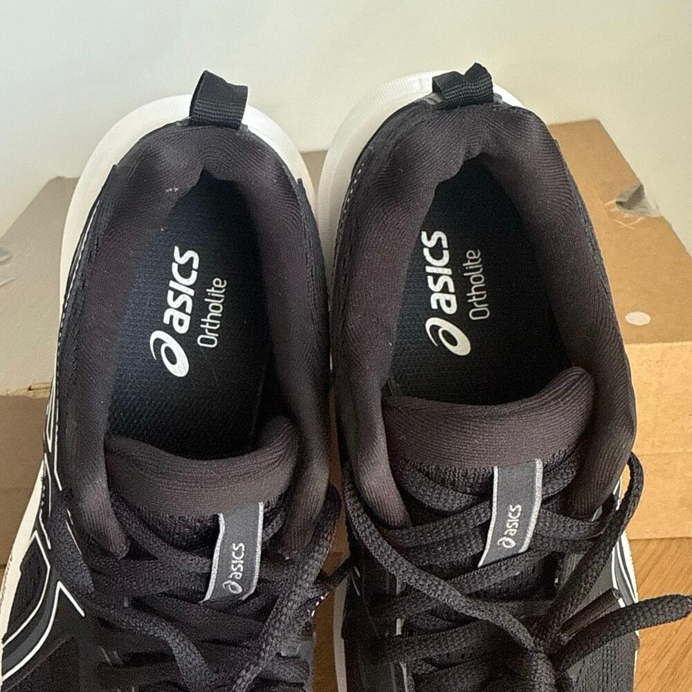 Asics Gel Contend 9 Black/White Women Running Sneakers- SZ 6.5 Wide - Picture 5 of 11